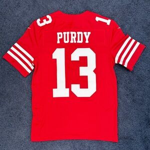 Red 'Purdy' #13 Football Jersey